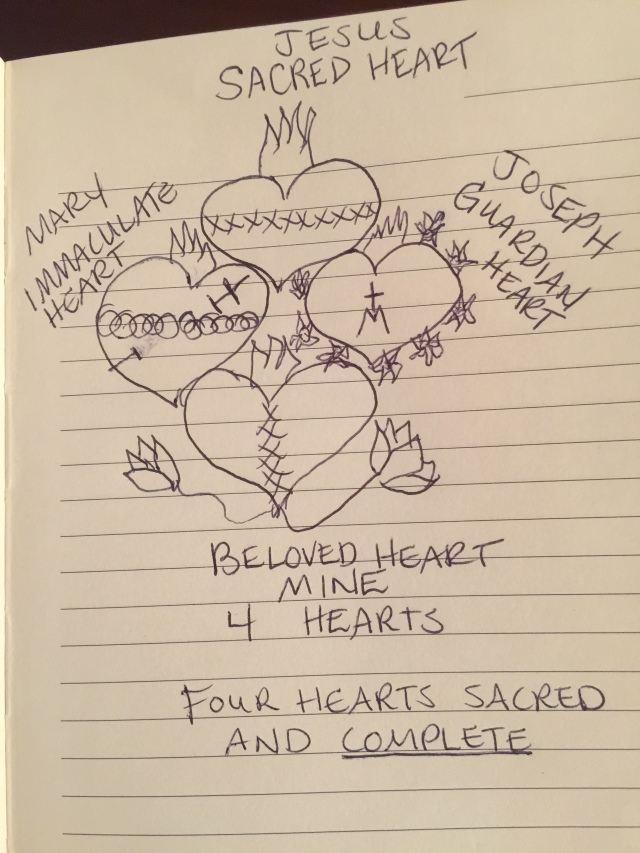 Four Hearts Sacred and Complete