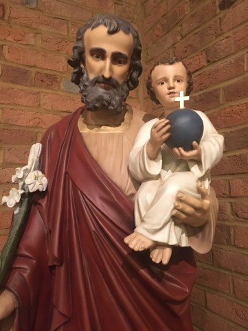 Saint Joseph and child Jesus